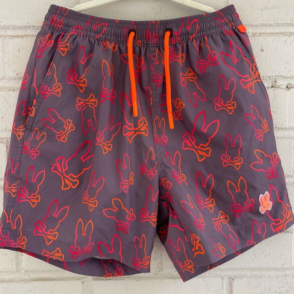 PSYCHO BUNNY Boy’s swim trunks